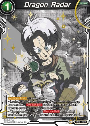 Image of Dragon Radar (Alternate Art) (BT5-116) - Special Anniversary Set