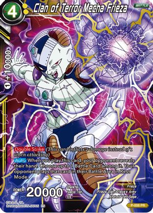 Image of Clan of Terror Mecha Frieza (Alternate Art) (P-008) - Special Anniversary Set