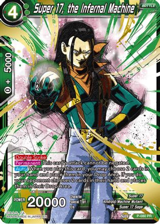 Image of Super 17, the Infernal Machine (Alternate Art) (P-080) - Special Anniversary Set Foil