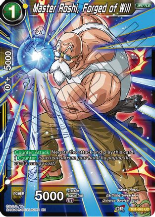 Image of Master Roshi, Forged of Will (Alternate Art) (TB1-076) - Special Anniversary Set