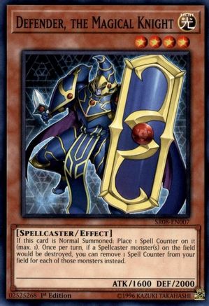 Image of Defender, the Magical Knight (SR08-EN007) - Structure Deck: Order of the Spellcasters 1st Edition
