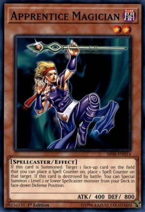 Image of Apprentice Magician (SR08-EN014) - Structure Deck: Order of the Spellcasters 1st Edition
