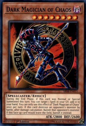Image of Dark Magician of Chaos (SR08-EN015) - Structure Deck: Order of the Spellcasters 1st Edition