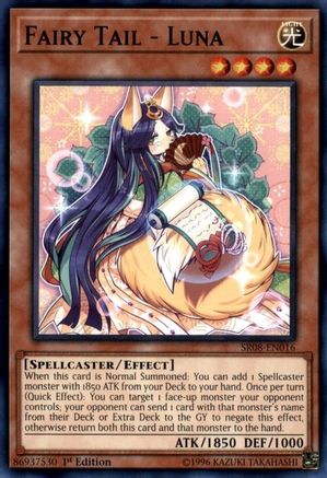 Image of Fairy Tail - Luna (SR08-EN016) - Structure Deck: Order of the Spellcasters 1st Edition