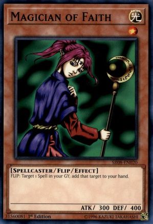 Image of Magician of Faith (SR08-EN020) - Structure Deck: Order of the Spellcasters 1st Edition