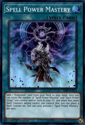Image of Spell Power Mastery (SR08-EN022) - Structure Deck: Order of the Spellcasters 1st Edition