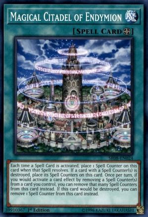 Image of Magical Citadel of Endymion (SR08-EN024) - Structure Deck: Order of the Spellcasters 1st Edition