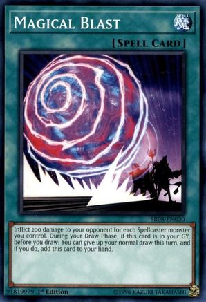 Image of Magical Blast (SR08-EN030) - Structure Deck: Order of the Spellcasters 1st Edition