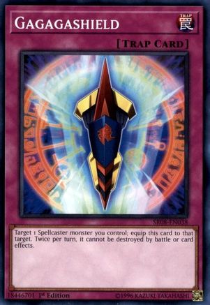 Image of Gagagashield (SR08-EN038) - Structure Deck: Order of the Spellcasters 1st Edition