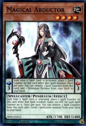 Image of Magical Abductor (SR08-EN012) - Structure Deck: Order of the Spellcasters 1st Edition