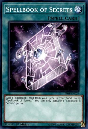 Image of Spellbook of Secrets (SR08-EN027) - Structure Deck: Order of the Spellcasters 1st Edition