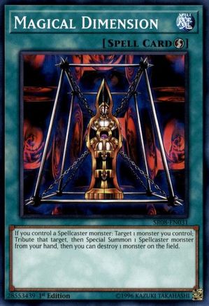 Image of Magical Dimension (SR08-EN031) - Structure Deck: Order of the Spellcasters 1st Edition