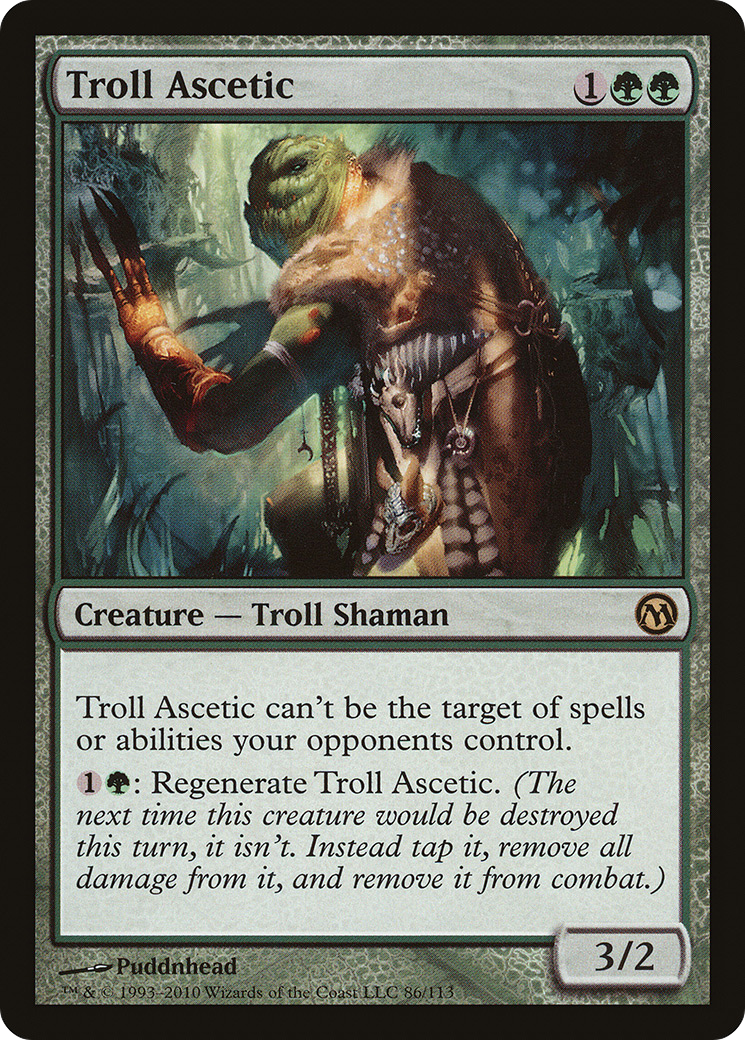 Image of Troll Ascetic (DPA-086) - Duels of the Planeswalkers