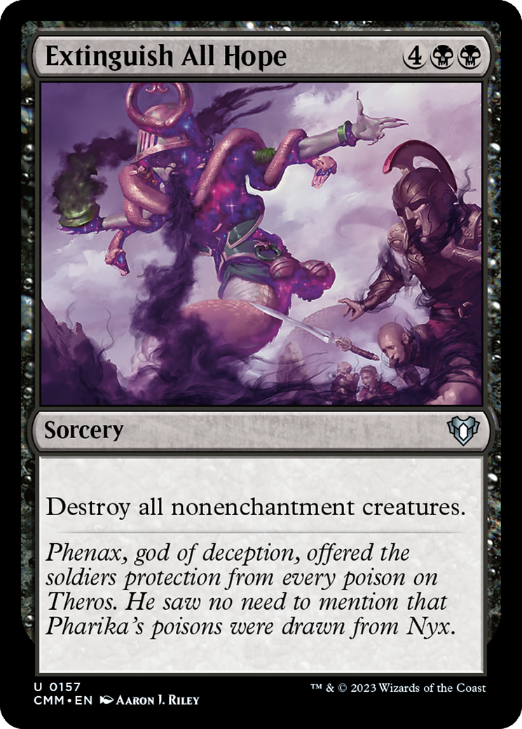 Image of Extinguish All Hope (CMM-157) - Commander Masters Foil