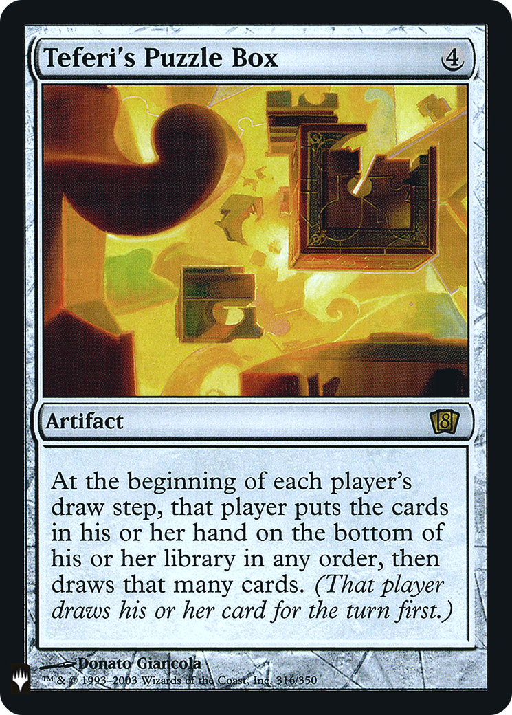 Image of Teferi's Puzzle Box (LIST-316) - The List Foil