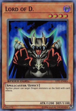 Image of Lord of D. (STP1-EN005) - Speed Duel: Tournament Pack 1 Unlimited
