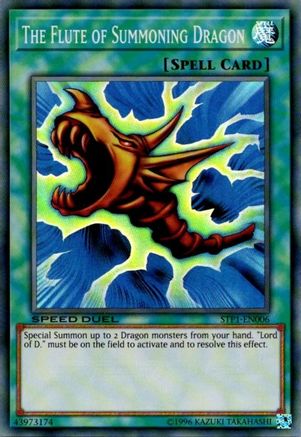 Image of The Flute of Summoning Dragon (STP1-EN006) - Speed Duel: Tournament Pack 1 Unlimited