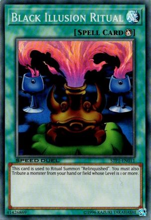Image of Black Illusion Ritual (STP1-EN011) - Speed Duel: Tournament Pack 1 Unlimited