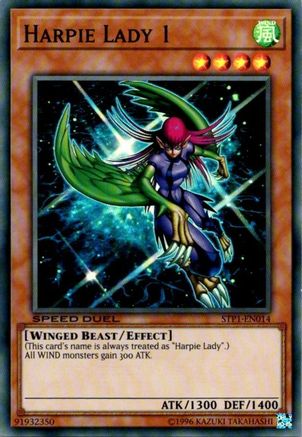 Image of Harpie Lady 1 (STP1-EN014) - Speed Duel: Tournament Pack 1 Unlimited
