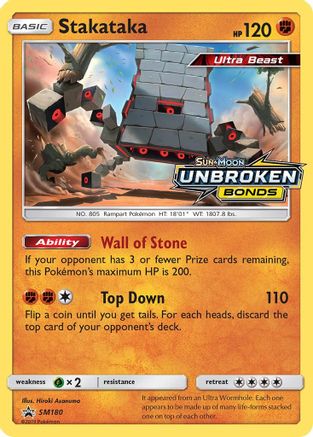 Image of Stakataka SM180  - Holofoil SM Promos - Promo