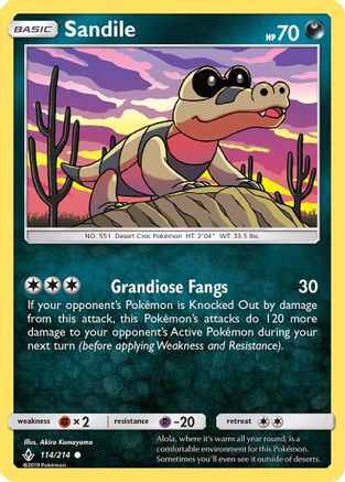 Image of Sandile (114) 114  SM  Unbroken Bonds - Common