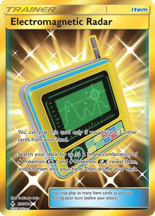 Image of Electromagnetic Radar (Secret) 230/214  - Holofoil SM  Unbroken Bonds - Secret Rare
