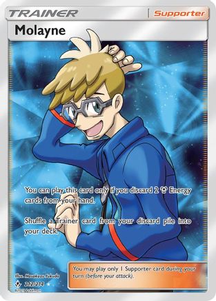 Image of Molayne (Full Art) 212  - Holofoil SM  Unbroken Bonds - Ultra Rare