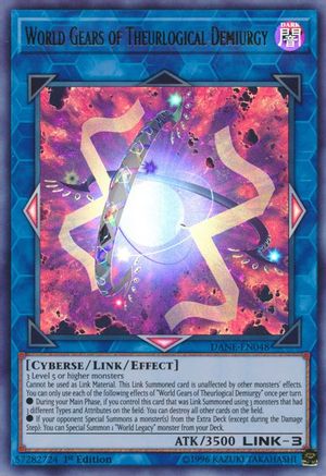 Image of World Gears of Theurlogical Demiurgy (DANE-EN048) - Dark Neostorm Unlimited