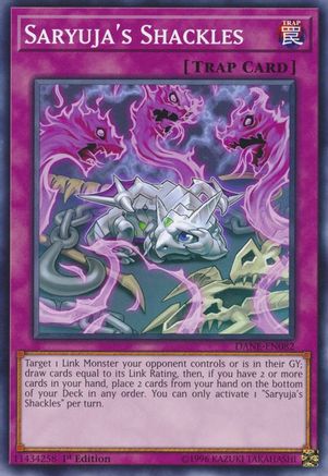 Image of Saryuja's Shackles (DANE-EN082) - Dark Neostorm 1st Edition