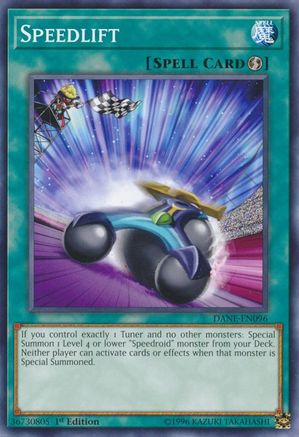 Image of Speedlift (DANE-EN096) - Dark Neostorm 1st Edition