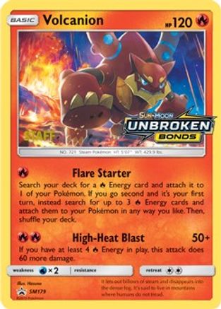 Image of Volcanion SM179  - Holofoil SM Promos - Promo
