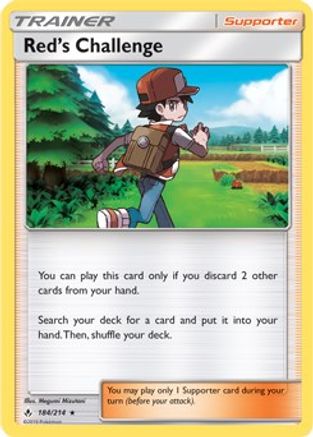 Image of Red's Challenge 184/214  Deck Exclusives - Rare
