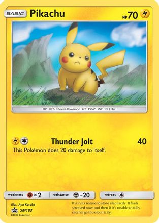 Image of Pikachu SM183  - Holofoil SM Promos - Promo
