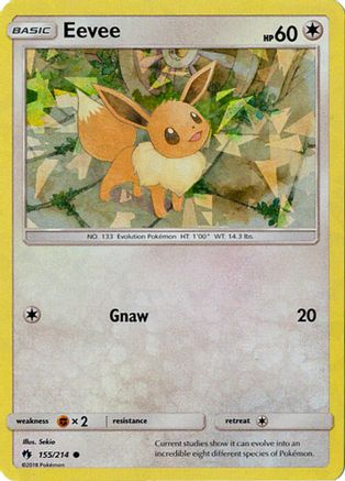 Image of Eevee 155/214  - Holofoil Deck Exclusives - Common