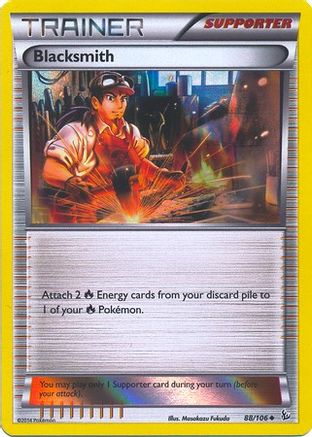 Image of Blacksmith 088/106  - Reverse Holofoil Miscellaneous Cards & Products - Promo