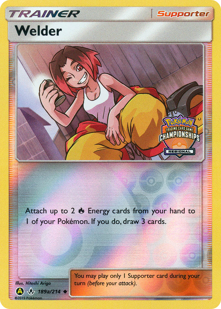 Image of Welder 189a  - Reverse Holofoil Unbroken Bonds - Uncommon