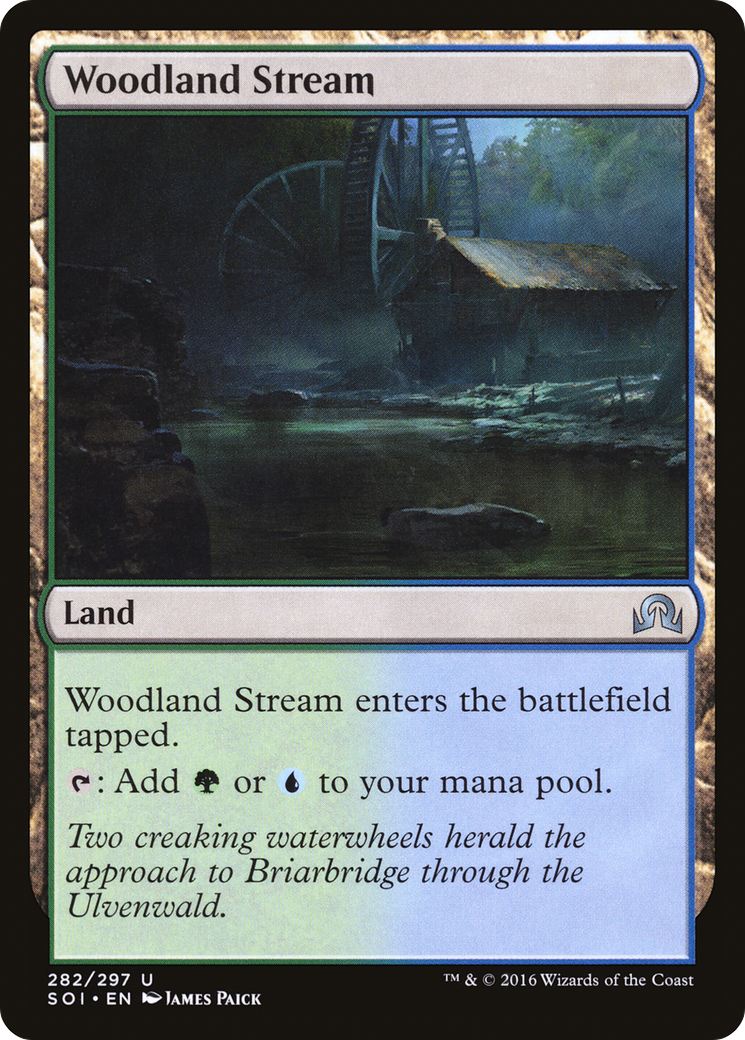 Image of Woodland Stream (SOI-282) - Shadows over Innistrad Foil