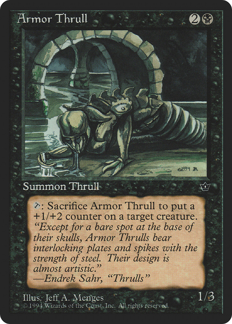 Image of Armor Thrull (Menges) (FEM-) - Fallen Empires