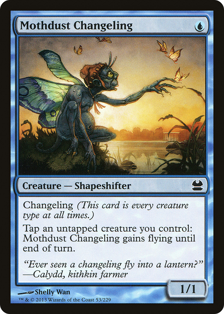 Image of Mothdust Changeling (MMA-053) - Modern Masters