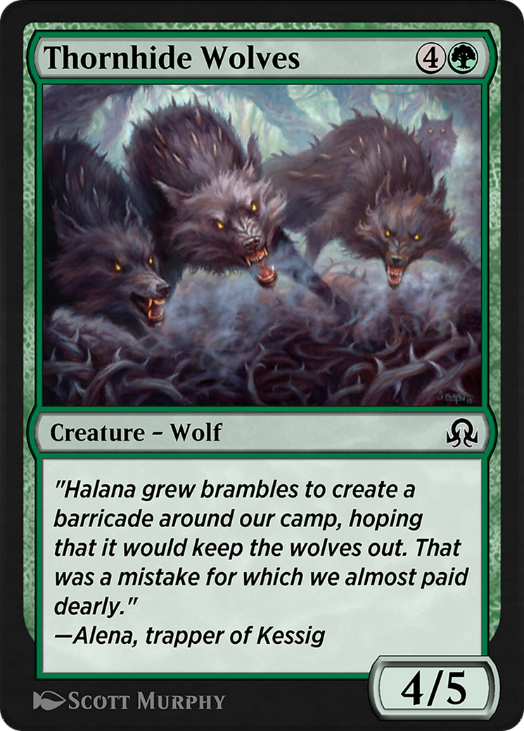 Image of Thornhide Wolves (SIR-218) - Shadows over Innistrad Remastered