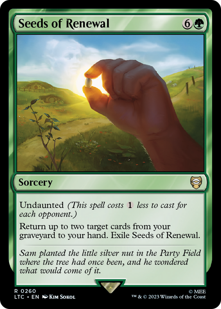 Image of Seeds of Renewal (LTC-260) - Tales of Middle-earth Commander