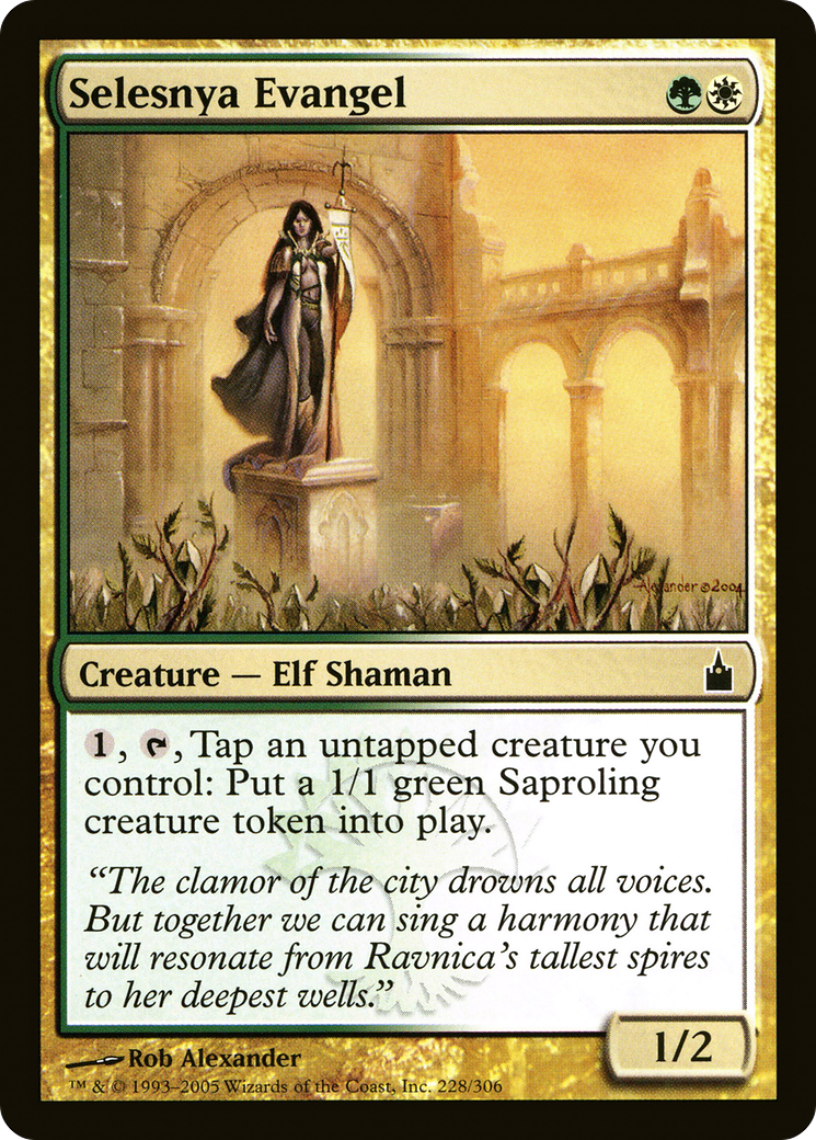 Image of Selesnya Evangel (RAV-228) - Ravnica: City of Guilds Foil
