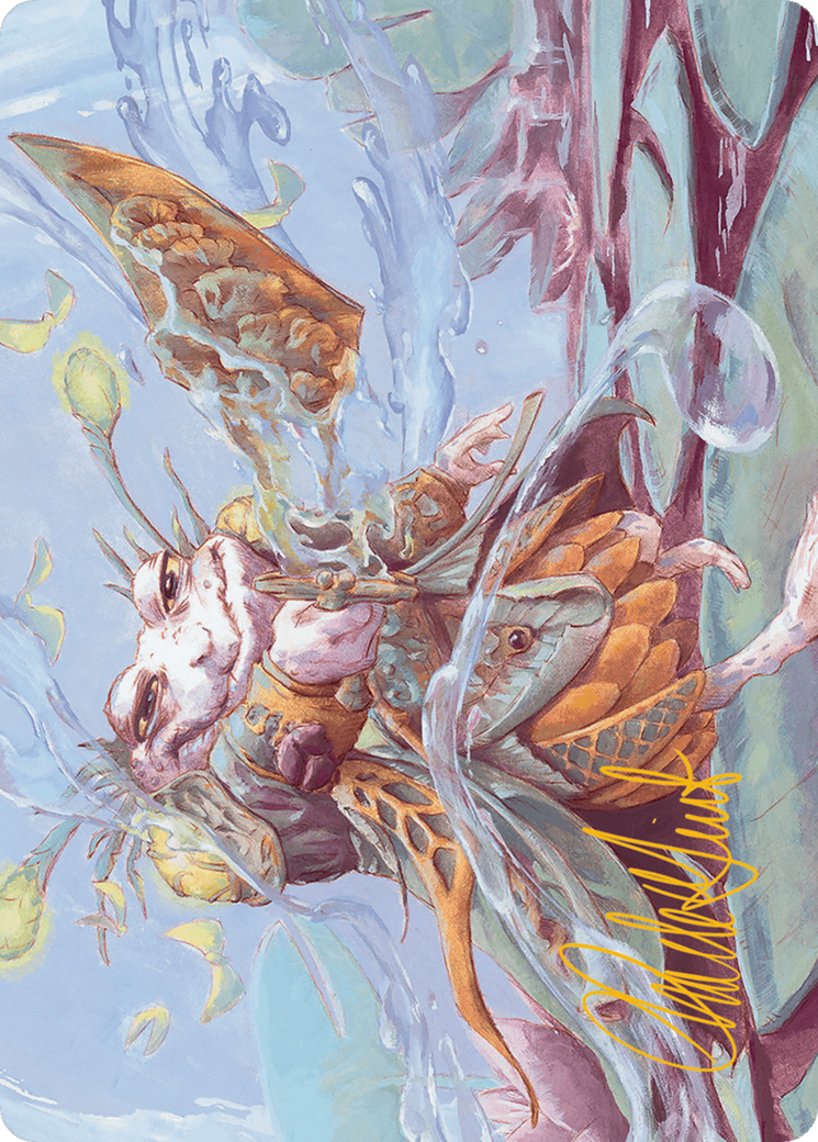 Image of Glarb, Calamity's Augur // Glarb, Calamity's Augur (ABLB-040) - Bloomburrow Art Series (Borderless)