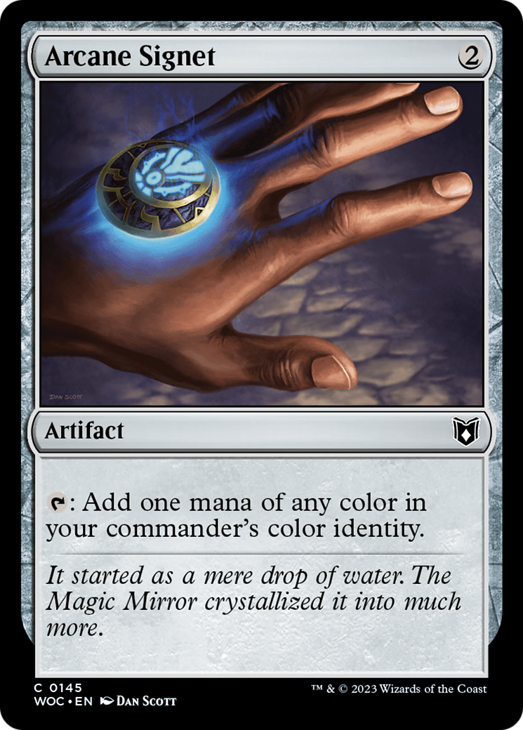 Image of Arcane Signet (WOC-145) - Wilds of Eldraine Commander