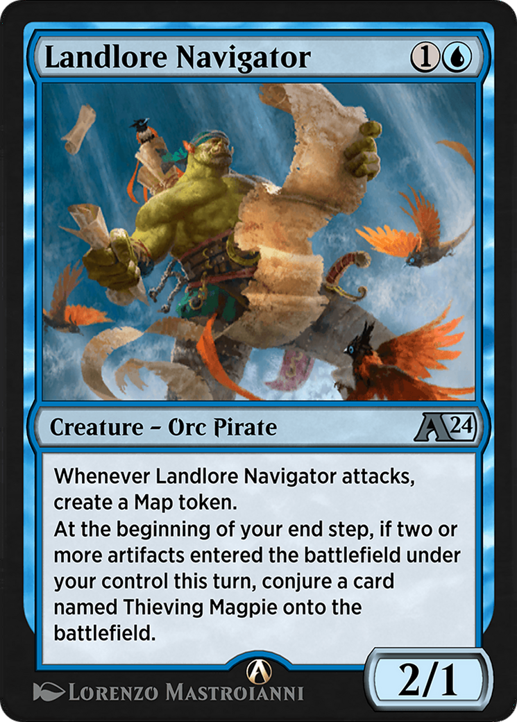 Image of Landlore Navigator (YLCI-007) - Alchemy: Ixalan