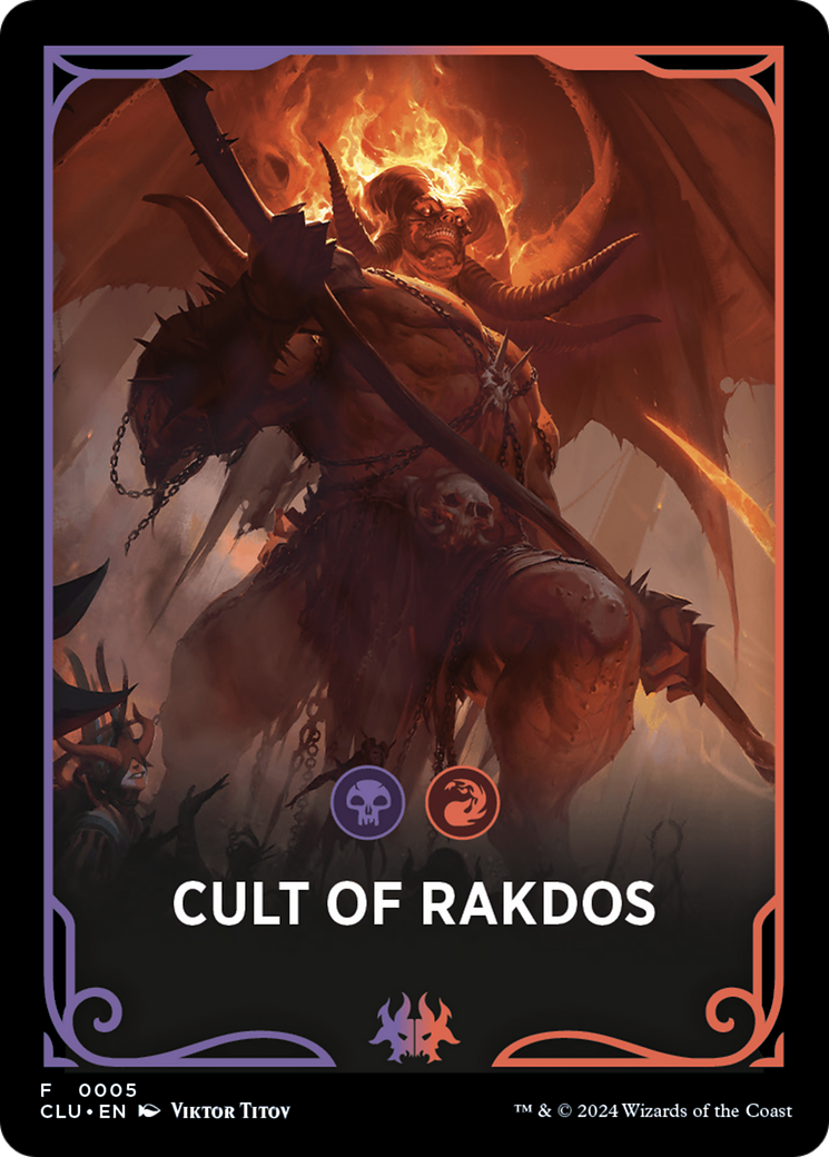Image of Cult of Rakdos (FCLU-005) - Ravnica: Clue Edition Front Cards