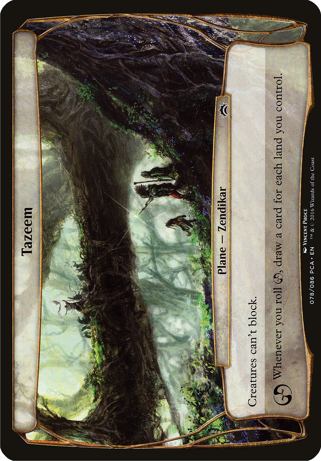 Image of Tazeem (Planechase Anthology) (OVER-) - Planechase Anthology Planes
