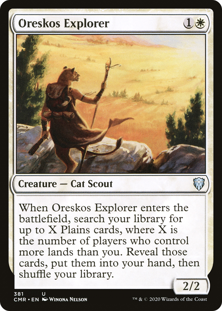 Image of Oreskos Explorer (CMR-381) - Commander Legends