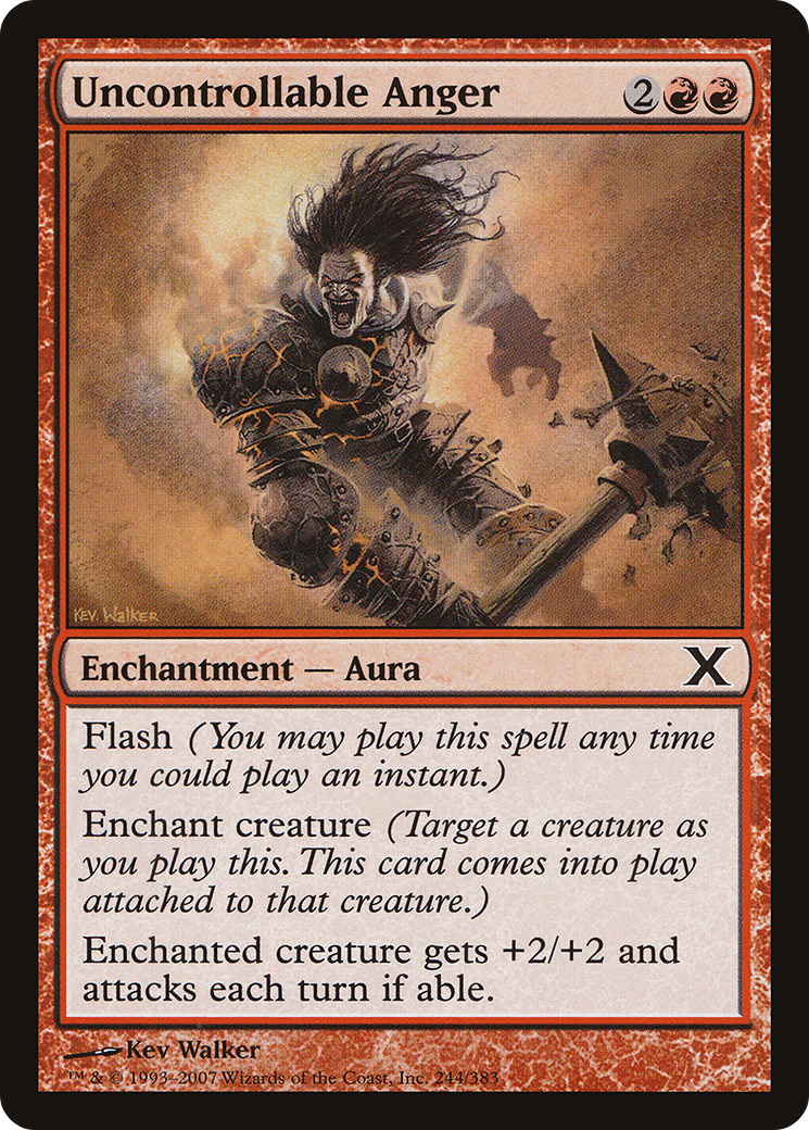 Image of Uncontrollable Anger (10E-244) - Tenth Edition