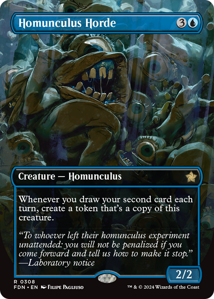 Image of Homunculus Horde (FDN-308) - Foundations (Borderless)